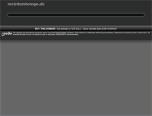 Tablet Screenshot of meintomtomgo.de